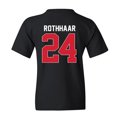 Rutgers - NCAA Football : Benjamin Rothhaar - Phase 1 Shersey Youth T-Shirt-1