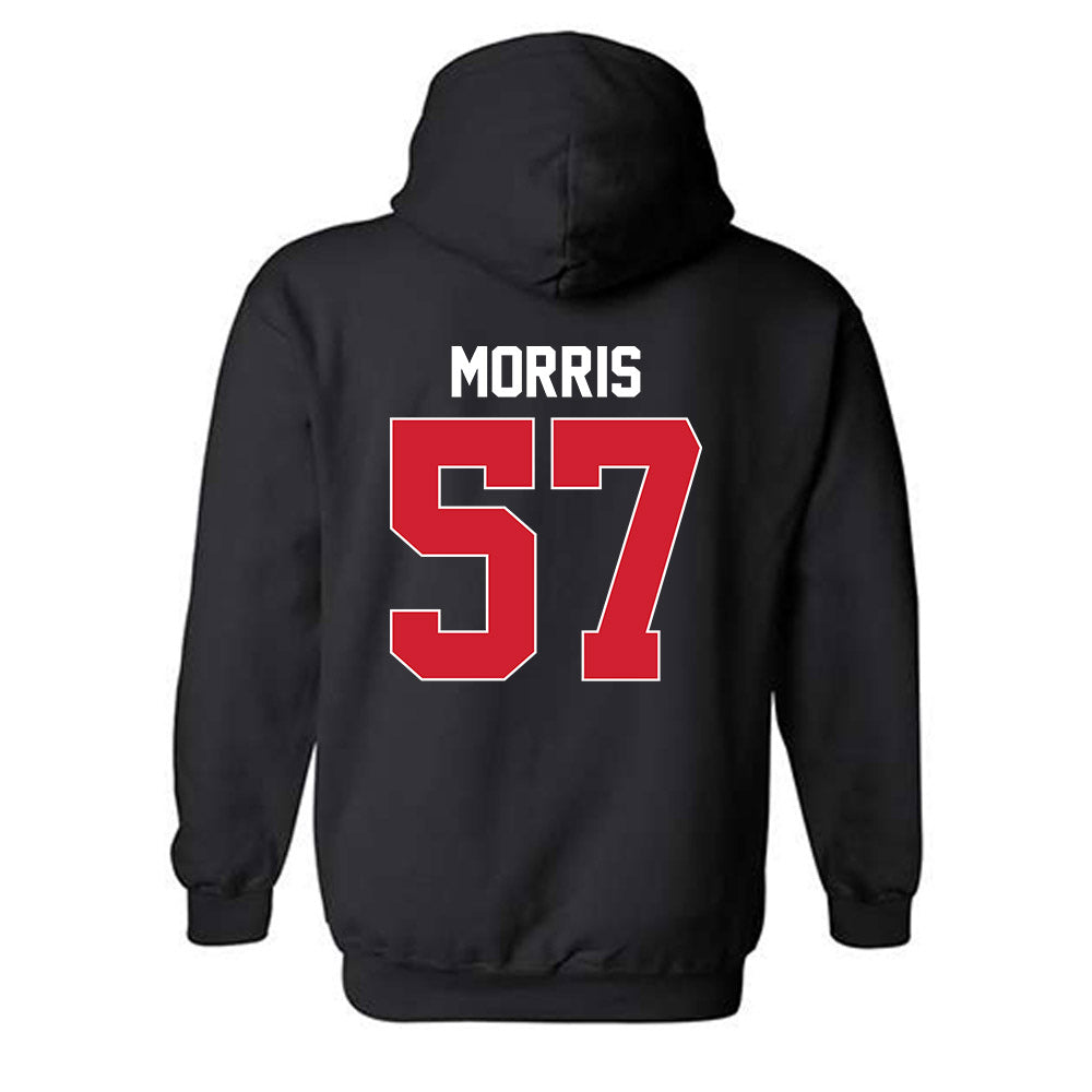 Rutgers - NCAA Women's Soccer : Riley Morris - Phase 1 Shersey Hooded Sweatshirt-1