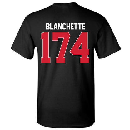 Rutgers - NCAA Wrestling : Nate Blanchette - Phase 1 Shersey T-Shirt-1