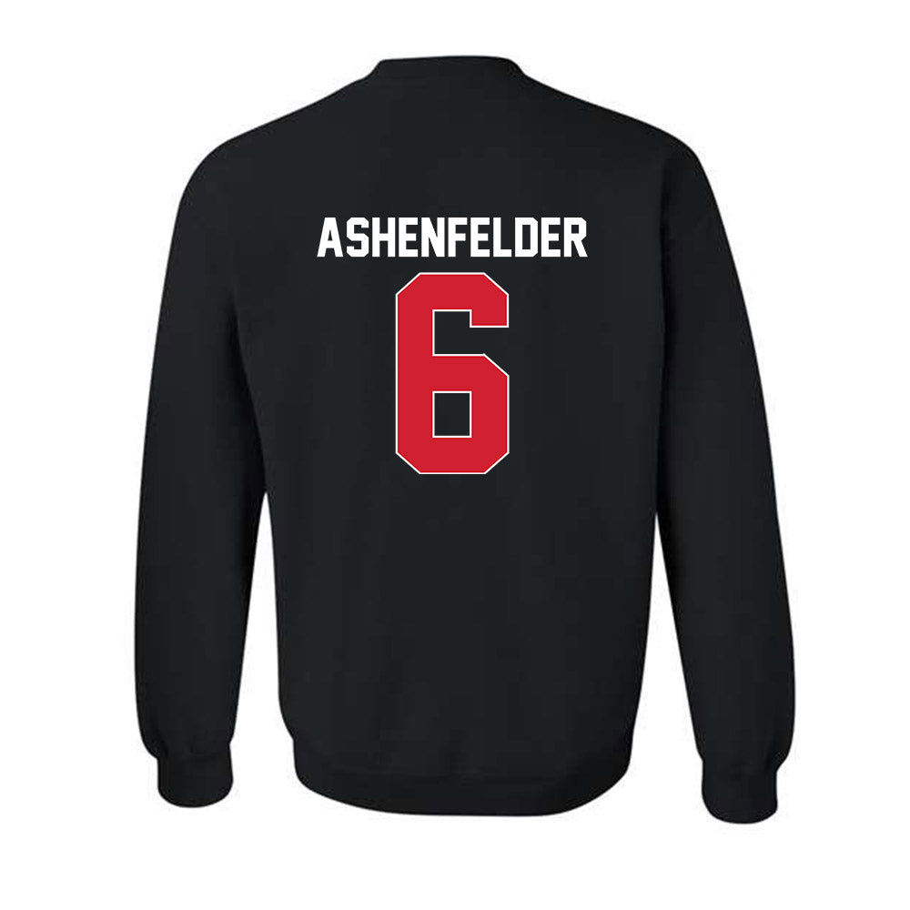Rutgers - NCAA Football : Sean Ashenfelder - Phase 1 Shersey Crewneck Sweatshirt-1