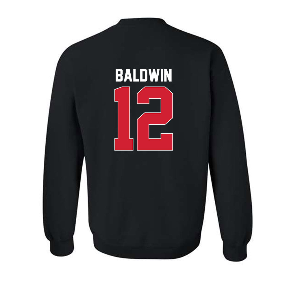 Rutgers - NCAA Women's Volleyball : Brooke Baldwin - Phase 1 Shersey Crewneck Sweatshirt-1