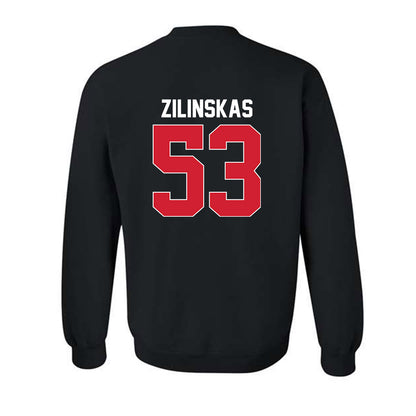 Rutgers - NCAA Football : Hank Zilinskas - Phase 1 Shersey Crewneck Sweatshirt-1