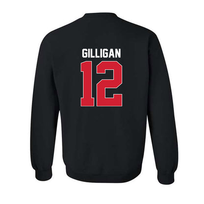 Rutgers - NCAA Baseball : Mickey Gilligan - Phase 1 Shersey Crewneck Sweatshirt-1