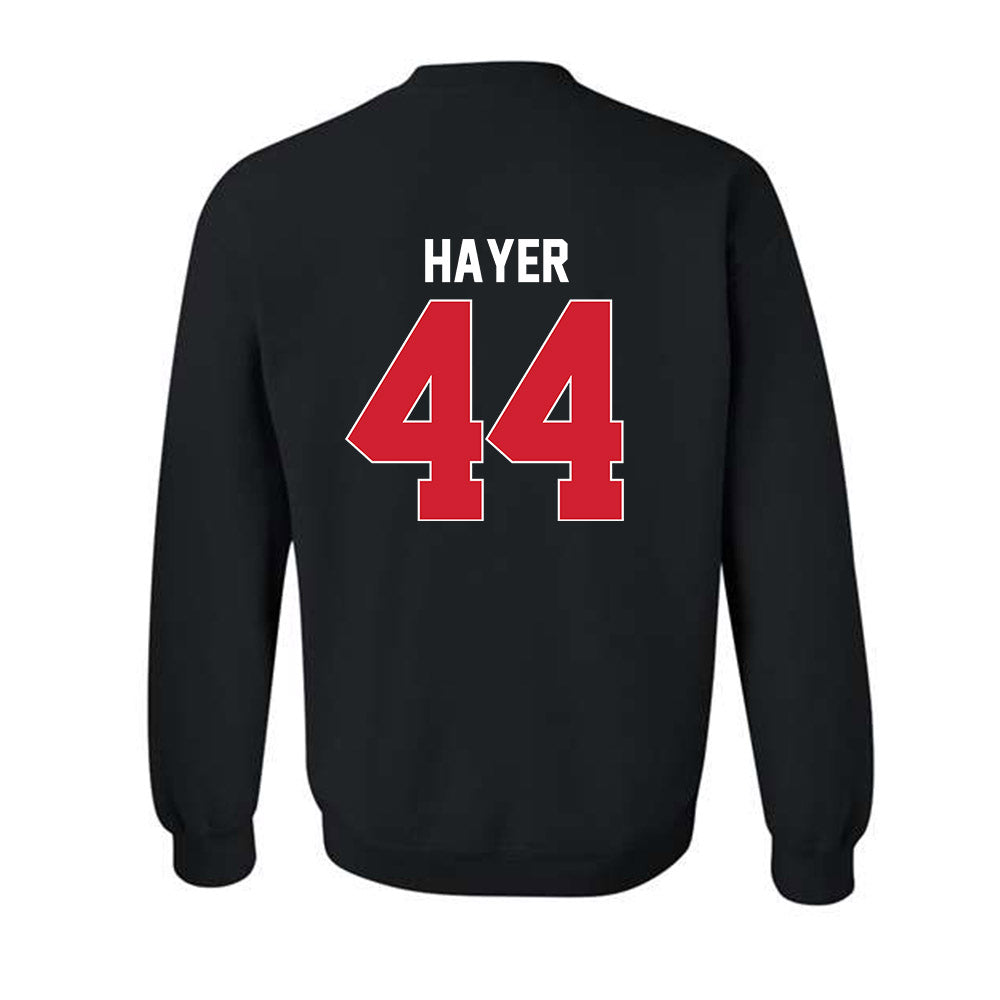 Rutgers - NCAA Football : Tariq Hayer - Phase 1 Shersey Crewneck Sweatshirt-1