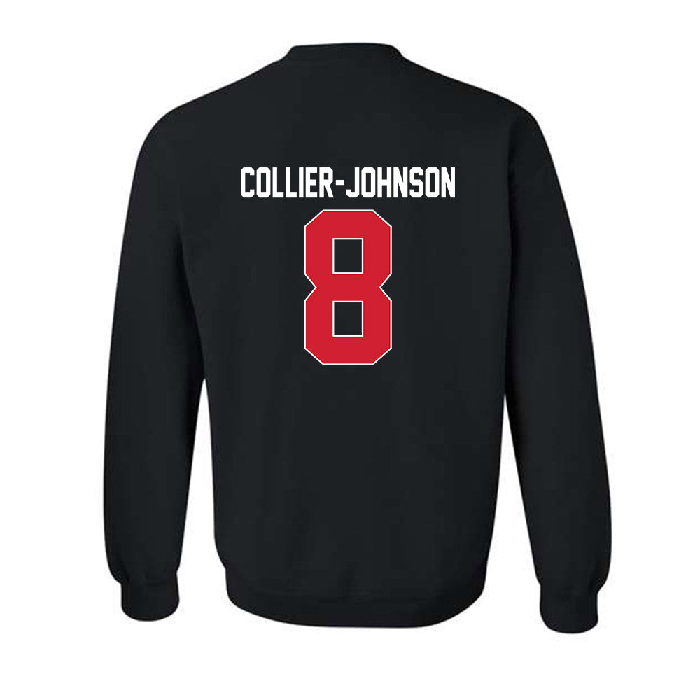 Rutgers - NCAA Football : Wydeek Collier-Johnson - Phase 1 Shersey Crewneck Sweatshirt-1