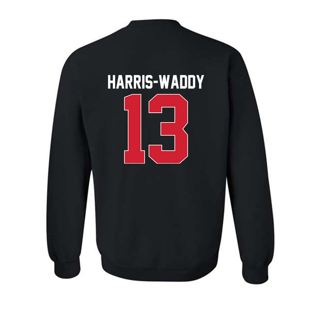 Rutgers - NCAA Women's Volleyball : Zharia Harris-Waddy - Phase 1 Shersey Crewneck Sweatshirt-1