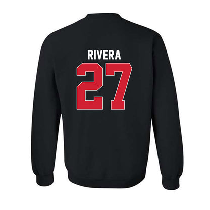 Rutgers - NCAA Baseball : Gabe Rivera - Phase 1 Shersey Crewneck Sweatshirt-1