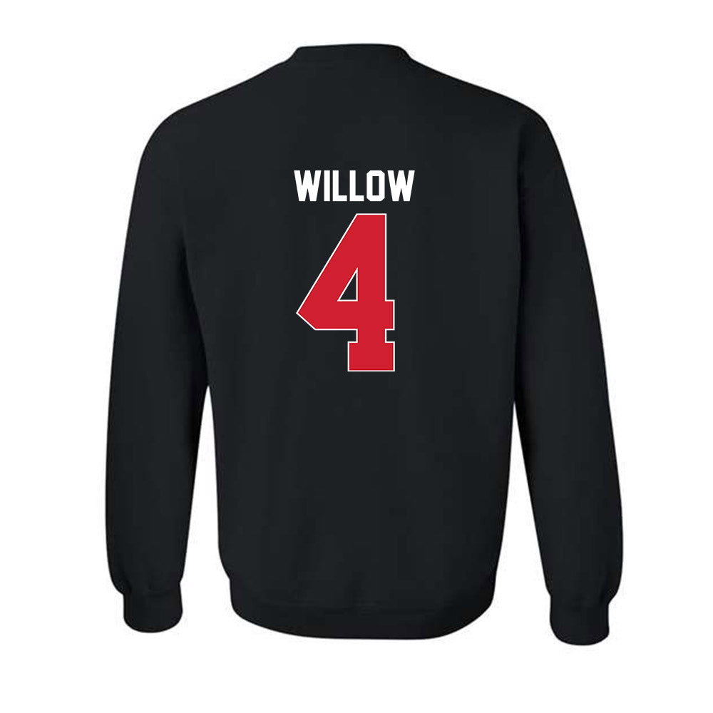 Rutgers - NCAA Women's Volleyball : Karis Willow - Phase 1 Shersey Crewneck Sweatshirt-1