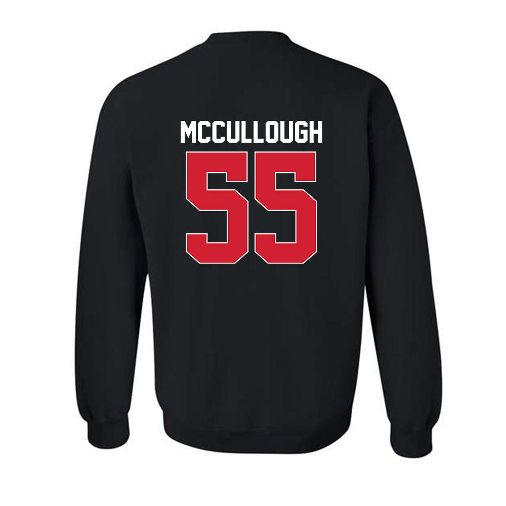 Rutgers - NCAA Men's Lacrosse : Charlie McCullough - Phase 1 Shersey Crewneck Sweatshirt-1