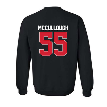 Rutgers - NCAA Men's Lacrosse : Charlie McCullough - Phase 1 Shersey Crewneck Sweatshirt-1