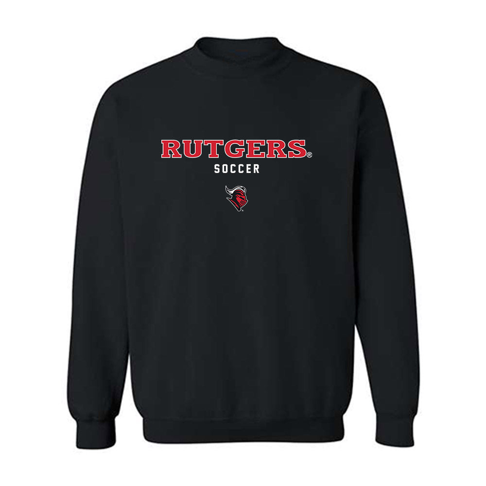 Rutgers - NCAA Women's Soccer : Lilia Calvert - Phase 1 Shersey Crewneck Sweatshirt-0