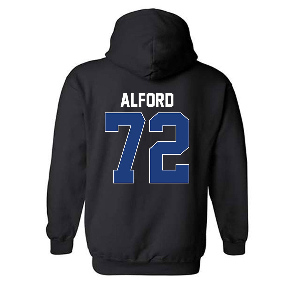 Memphis - NCAA Football : Eddie Alford - Classic Shersey Hooded Sweatshirt-1