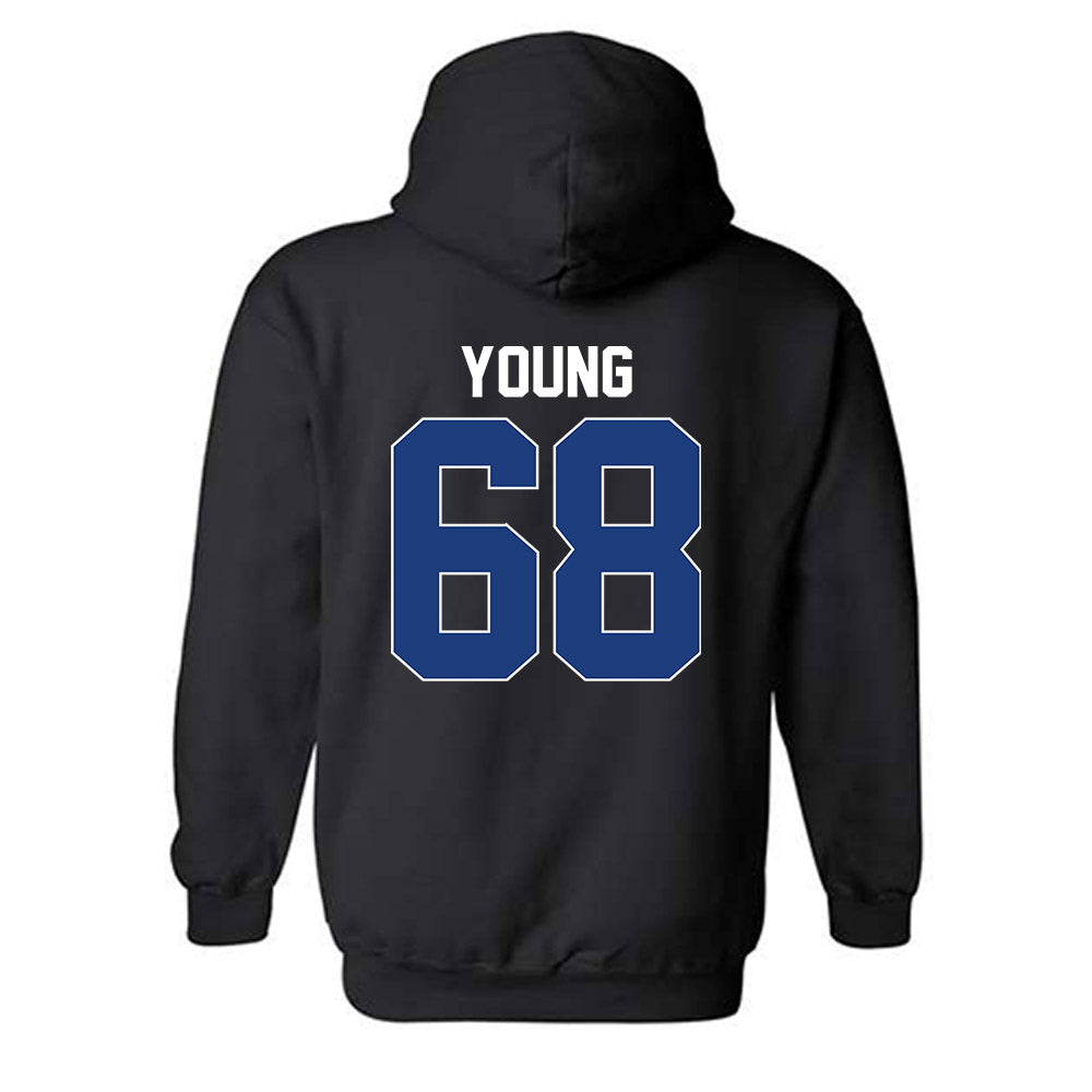 Memphis - NCAA Football : Jonathan Young - Classic Shersey Hooded Sweatshirt-1