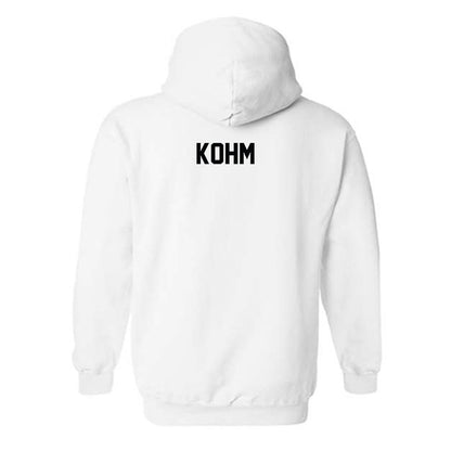 Hawaii - NCAA Men's Swimming & Diving : Zachary Kohm - Hooded Sweatshirt-1