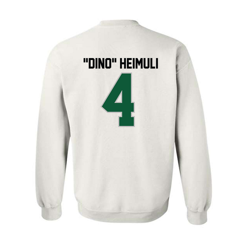 Hawaii - NCAA Football : Jarvis "Dino" Heimuli - Classic Shersey Crewneck Sweatshirt-1