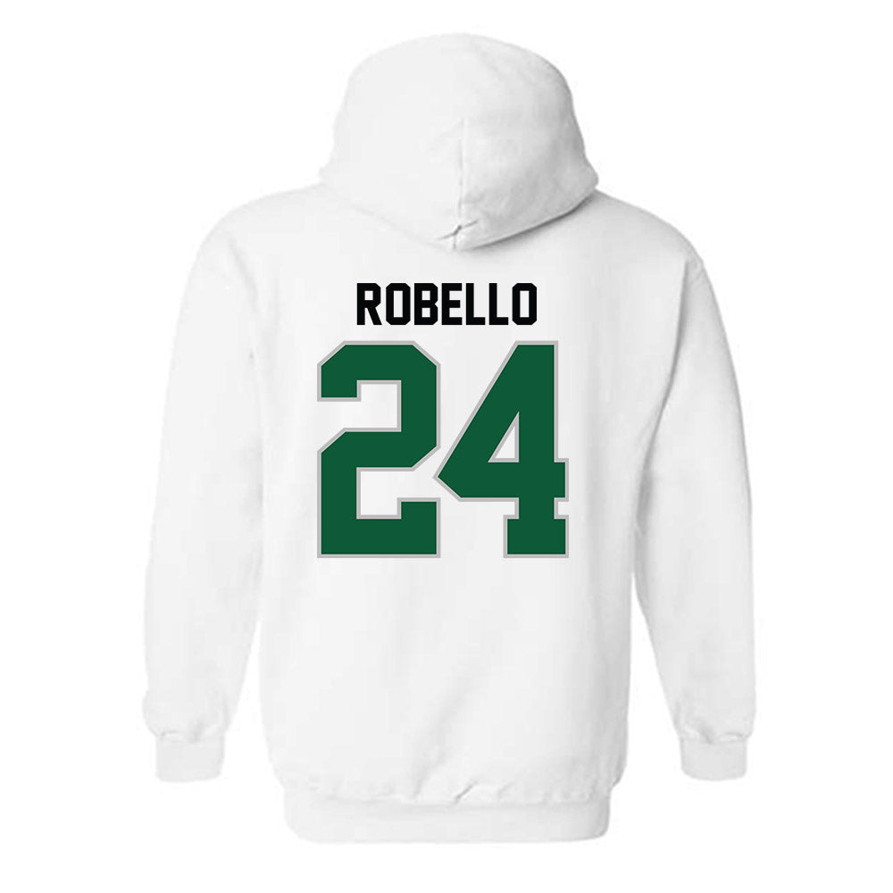 Hawaii - NCAA Baseball : Hekili Robello - Classic Shersey Hooded Sweatshirt-1