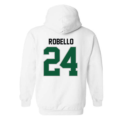Hawaii - NCAA Baseball : Hekili Robello - Classic Shersey Hooded Sweatshirt-1