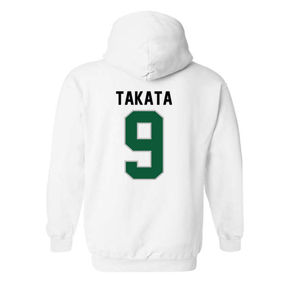 Hawaii - NCAA Baseball : Taylor Takata - Classic Shersey Hooded Sweatshirt-1