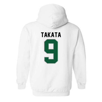 Hawaii - NCAA Baseball : Taylor Takata - Classic Shersey Hooded Sweatshirt-1