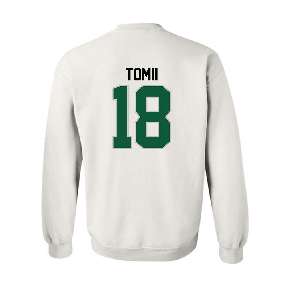 Hawaii - NCAA Baseball : Tsubasa Tomii - Classic Shersey Crewneck Sweatshirt-1
