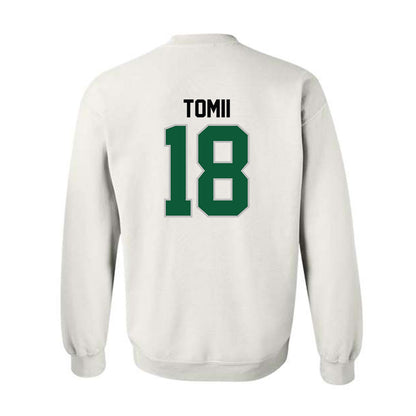 Hawaii - NCAA Baseball : Tsubasa Tomii - Classic Shersey Crewneck Sweatshirt-1