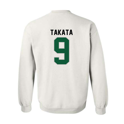 Hawaii - NCAA Baseball : Taylor Takata - Classic Shersey Crewneck Sweatshirt-1