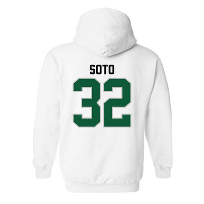 Hawaii - NCAA Baseball : Saul Soto - Classic Shersey Hooded Sweatshirt-1