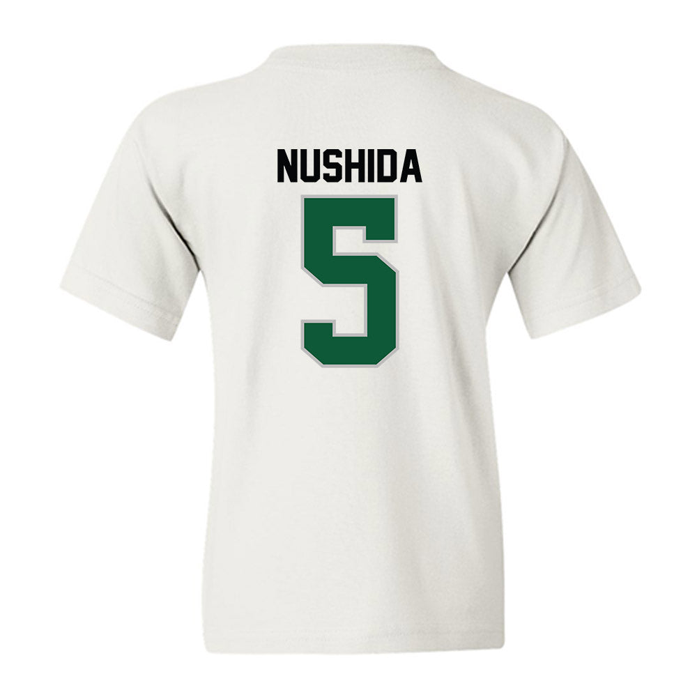 Hawaii - NCAA Baseball : Draven Nushida - Youth T-Shirt-1