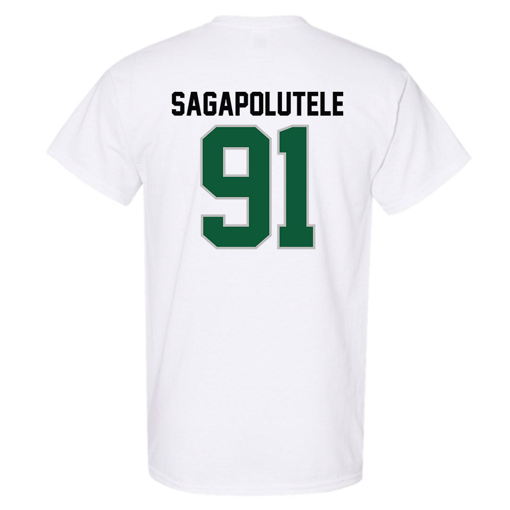 Hawaii - NCAA Football : Joshua sagapolutele - Classic Shersey T-Shirt-1
