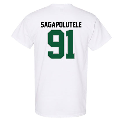 Hawaii - NCAA Football : Joshua sagapolutele - Classic Shersey T-Shirt-1