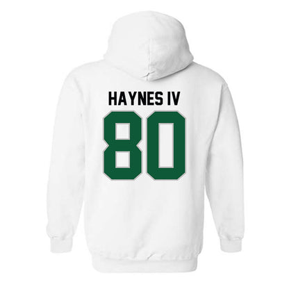 Hawaii - NCAA Football : Robert Haynes IV - Classic Shersey Hooded Sweatshirt-1