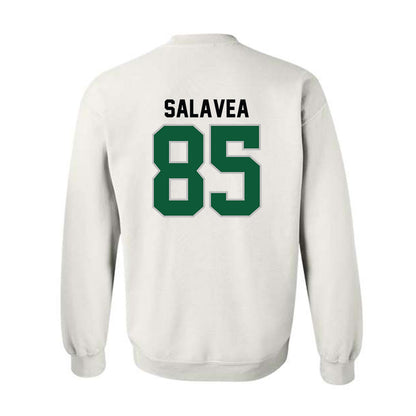 Hawaii - NCAA Football : Oakie Salavea - Classic Shersey Crewneck Sweatshirt-1