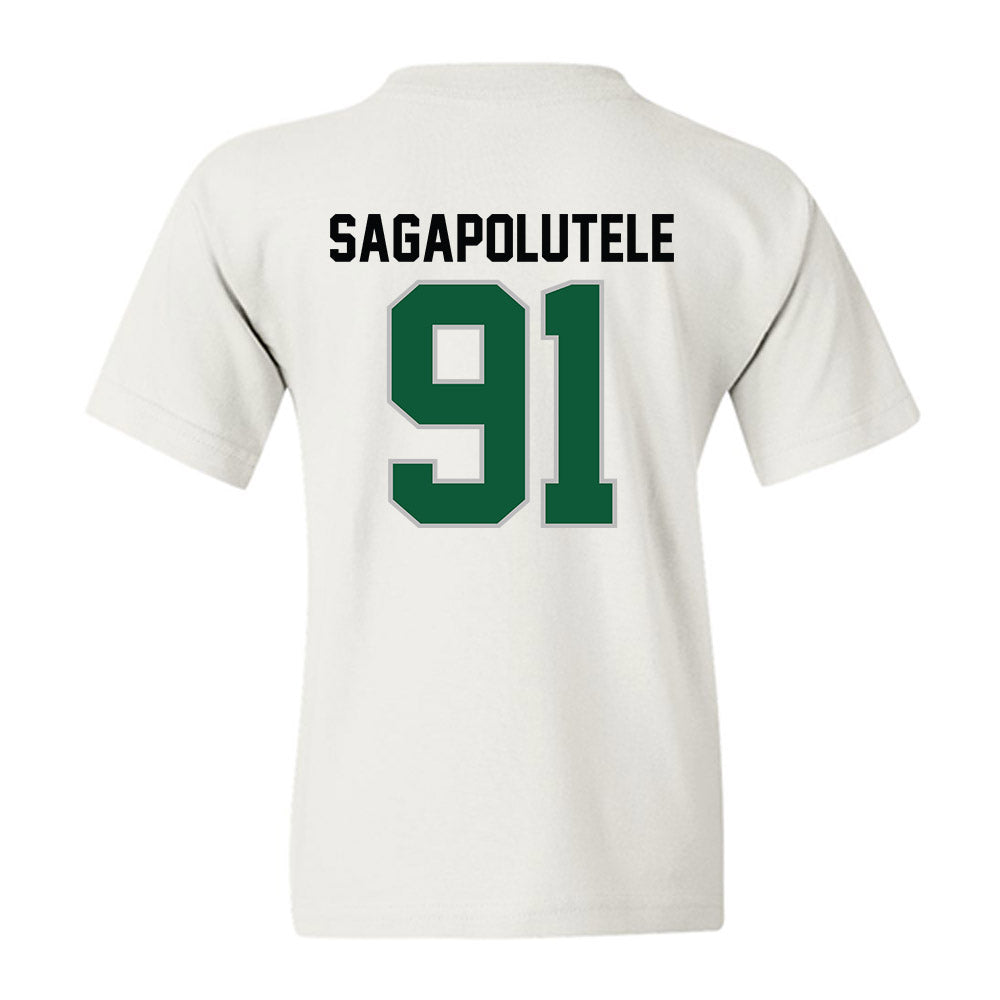 Hawaii - NCAA Football : Joshua sagapolutele - Classic Shersey Youth T-Shirt-1