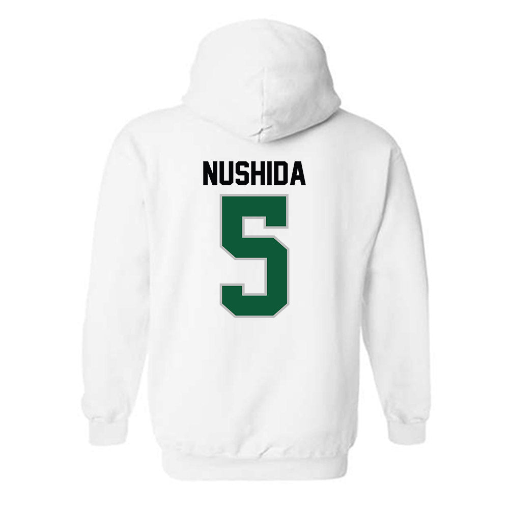 Hawaii - NCAA Baseball : Draven Nushida - Hooded Sweatshirt-1