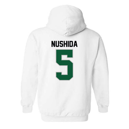 Hawaii - NCAA Baseball : Draven Nushida - Hooded Sweatshirt-1