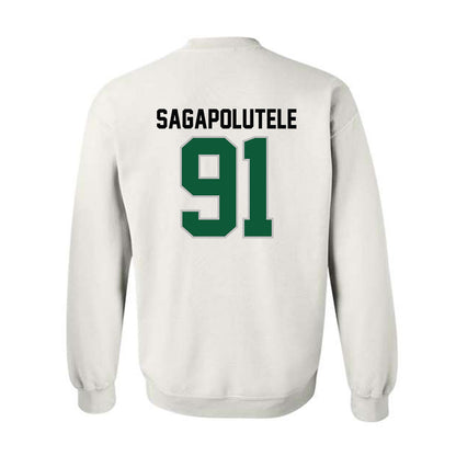 Hawaii - NCAA Football : Joshua sagapolutele - Classic Shersey Crewneck Sweatshirt-1
