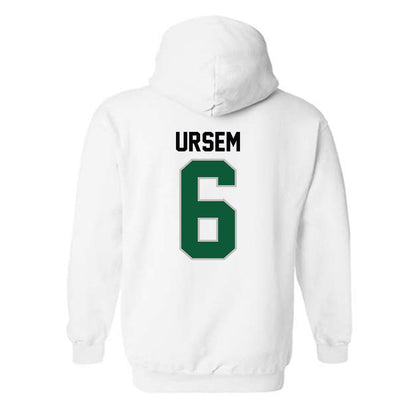 Hawaii - NCAA Women's Volleyball : Marnie Ursem - Classic Shersey Hooded Sweatshirt-1