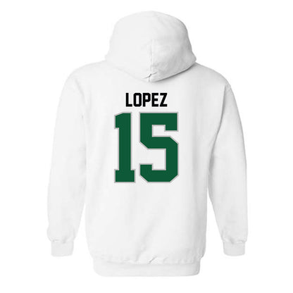 Hawaii - NCAA Women's Volleyball : Leilani Lopez - Hooded Sweatshirt-1