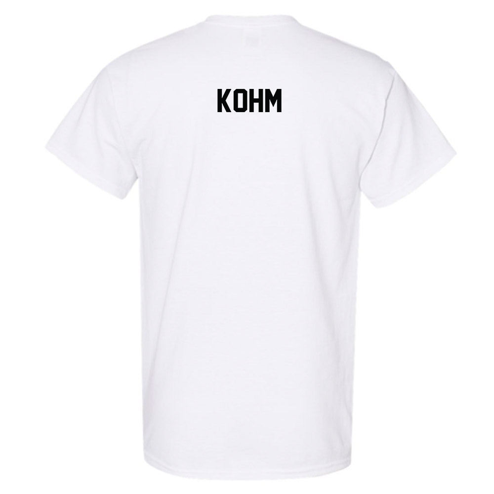 Hawaii - NCAA Men's Swimming & Diving : Zachary Kohm - T-Shirt-1