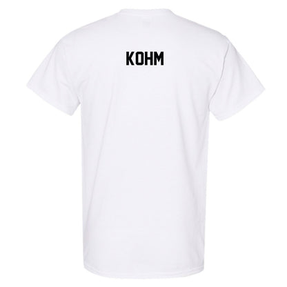Hawaii - NCAA Men's Swimming & Diving : Zachary Kohm - T-Shirt-1