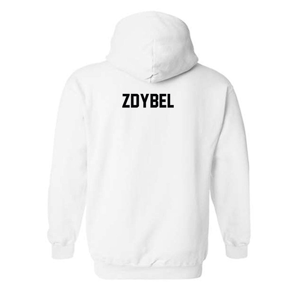 Hawaii - NCAA Men's Swimming & Diving : Adam Zdybel - Hooded Sweatshirt-1