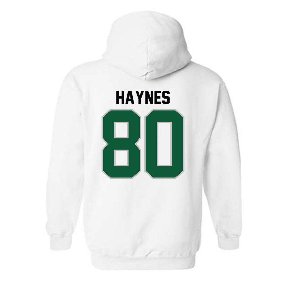 Hawaii - NCAA Football : Robert Haynes - Classic Shersey Hooded Sweatshirt-1