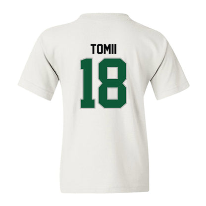Hawaii - NCAA Baseball : Tsubasa Tomii - Classic Shersey Youth T-Shirt-1