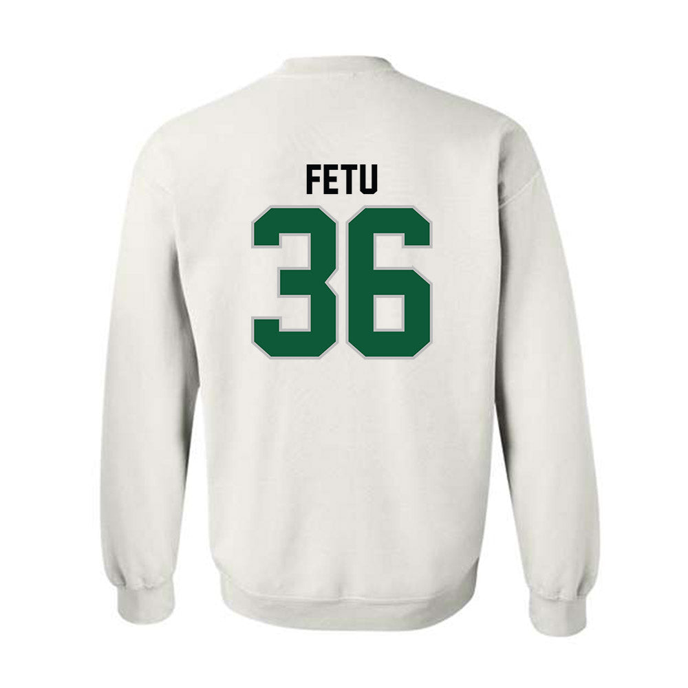 Hawaii - NCAA Football : Jordan Fetu - Classic Shersey Crewneck Sweatshirt-1