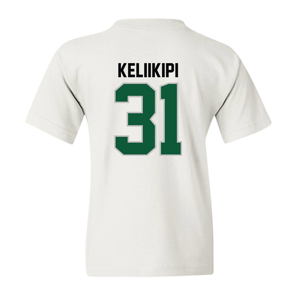 Hawaii - NCAA Football : Tryton Keliikipi - Classic Shersey Youth T-Shirt-1