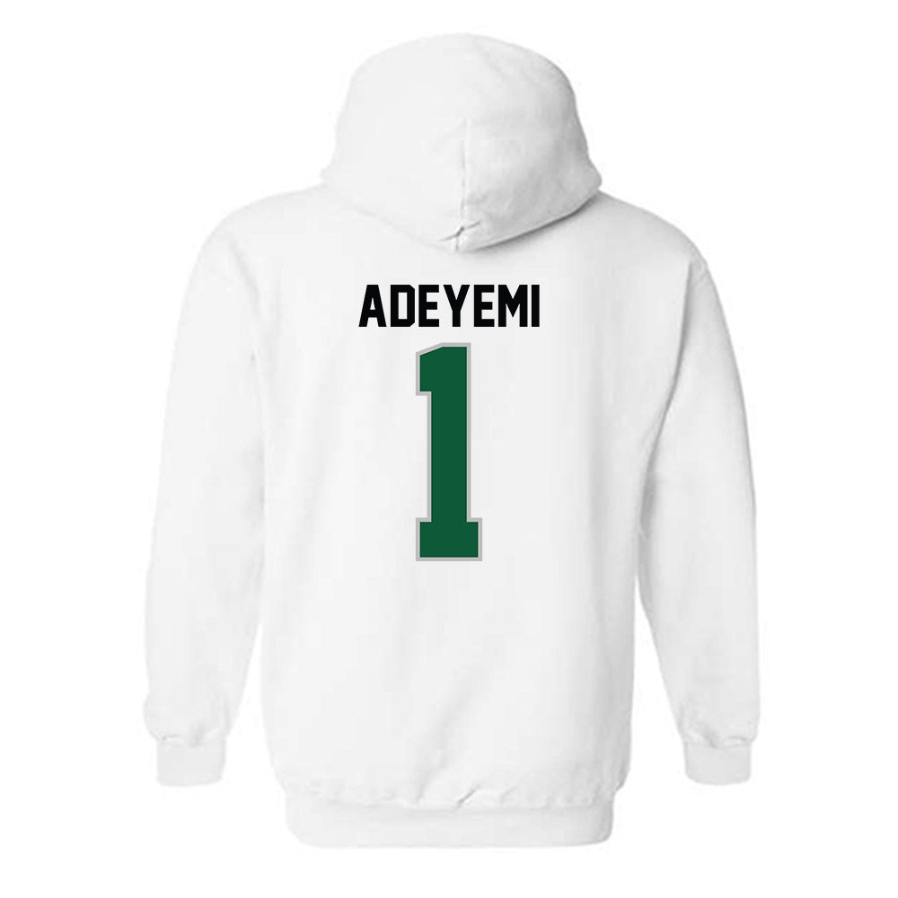 Hawaii - NCAA Women's Volleyball : Stella Adeyemi - Classic Shersey Hooded Sweatshirt-1