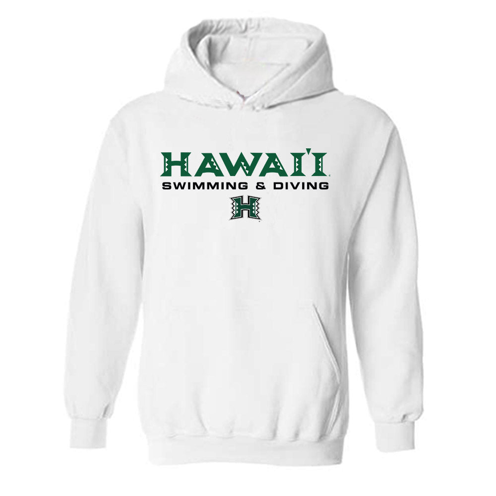 Hawaii - NCAA Women's Swimming & Diving : Ruby Pickron - Hooded Sweatshirt-0