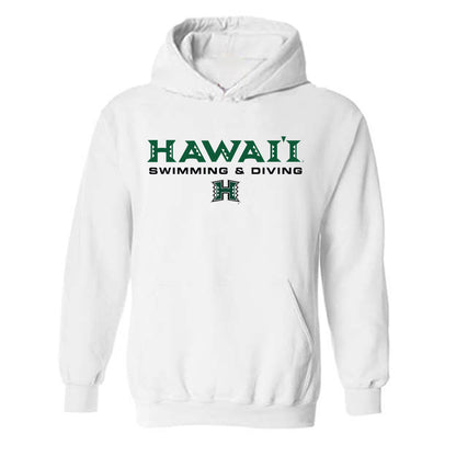Hawaii - NCAA Women's Swimming & Diving : Ruby Pickron - Hooded Sweatshirt-0