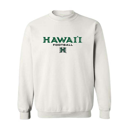 Hawaii - NCAA Football : Lipe Moala - Classic Shersey Crewneck Sweatshirt-0