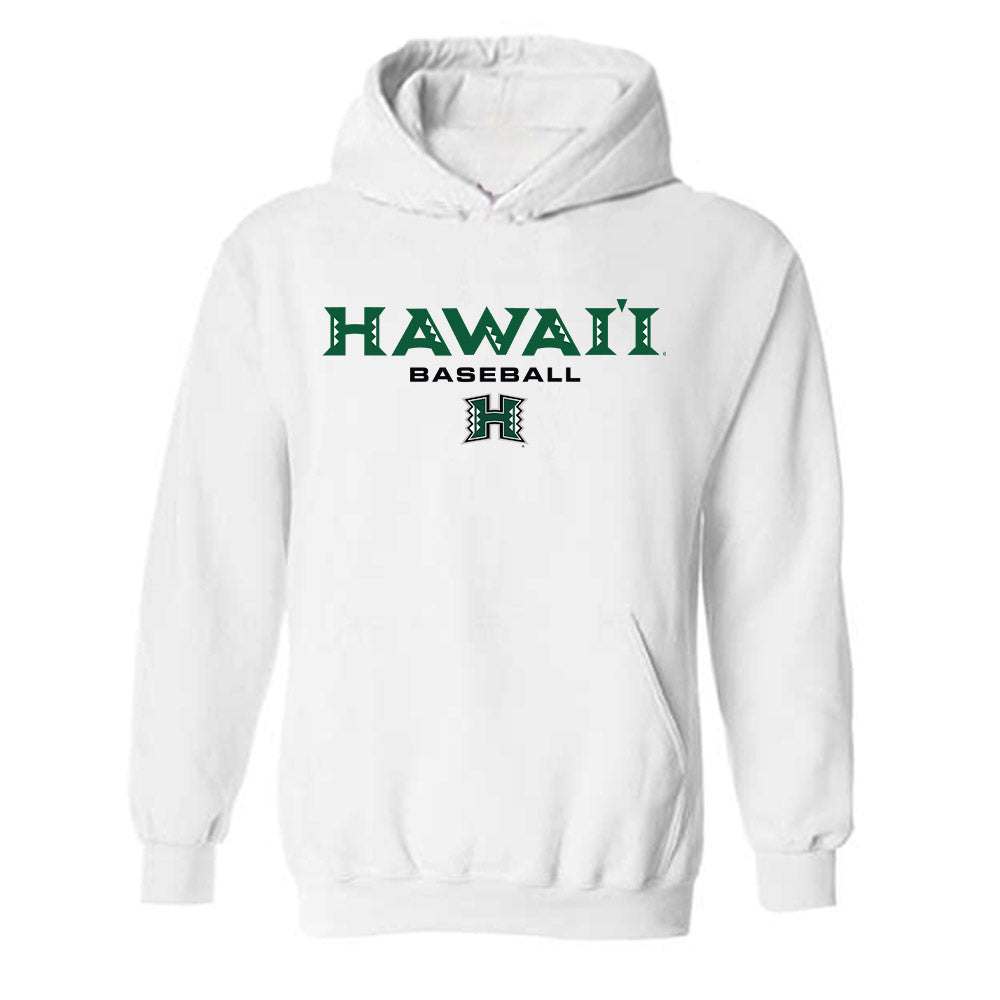 Hawaii - NCAA Baseball : Jake Redding - Classic Shersey Hooded Sweatshirt-0